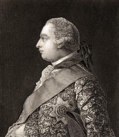 Kong George III (1738–1820) av English School